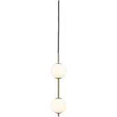 UMAGE Design pendellampa Audrey, dimbar, Mässing / guld, Vardagsrum / matsal, Metall, Design, Pendellampa