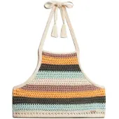 Superdry Crop Halter Crochet Ärmlös Topp