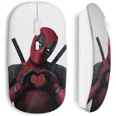 CAPACHEAP Souris Sans Fil Deadpool Love