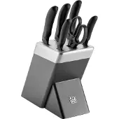 Zwilling Style knivblock-set med 5 knivar, självpåslipande 1023660