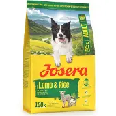Josera Lamb &amp; Rice-3kg Vuxenfoder För Hundar