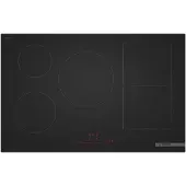 Bosch Serie 6 PVW81CHB1E, Svart, Inbyggnad, 80 cm, Zon induktionshäll, Keramik, 5 zon(er)