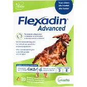 Vetoquinol Flexadin Advance Bw Kosttillskott För Hund 30 Enheter
