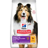 Hill's Pet Nutrition Canine Adult Sensitive mage &amp; hud 14 kg