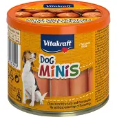 Vitakraft Dog Minis snackskorv för hund (120 g)