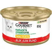 Medical Pet Shirt Nature's Creations med nötkött våtfoder katt