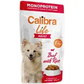 Calibra Lifepouch Vuxen Nötkött Våtfoder För Hundar 10x150g