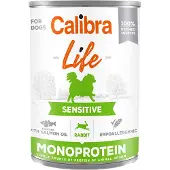 Calibra Life Can Sensitive Kanin Hundmat 6x400g