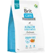 Brit Care Dog Grain-free Junior Large Breed, Salmon, 12 kg