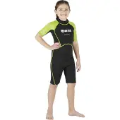 Mares Våtdräkt - AQZ Junior - Manta - Svart/Grön - - 10-11 år (140-146) - Våtdräkt