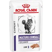 Royal Canin VHN Cat Mature Consult Balance limpa 48x85g