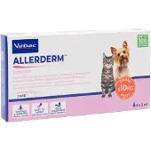 Virbac Allerderm spot-on (hudreparation) för katt och små hundar (upp till 10 kg)