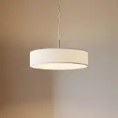 LINDBY Taklampa , Sebatin, dimbara, Beige, Kök, Tyg / textil, Modern