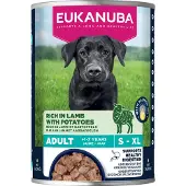 Eukanuba Adult med lamm och potatis våtfoder hund