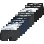 Jack & Jones Solid Boxers 12 Enheter