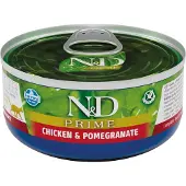 Farmina N&amp;D Prime Cat Kyckling &amp; Granatäpple 70 g