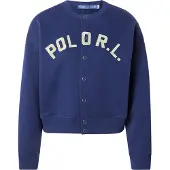 Ralph Lauren Sweatjacka marinblå / pastellgrön