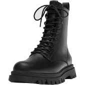 Pull&Bear Boots med snörning svart