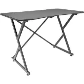 Techly ICA-TB ESG01, Rak, Rektangulär form, MDF, Kolfiber, Spela, Svart