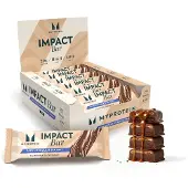 Myprotein Impact Protein Bar - 12 x 64g - Mörk Choklad och Havssalt