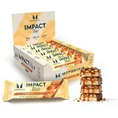 Myprotein Impact Protein Bar - 12 x 64g - Karamellnöt