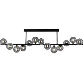 Schöner Wohnen Taklampa Dubai, Svart, Vardagsrum / matsal, Metall, Modern, Taklampa