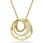 Swarovski Halsband guld / transparent