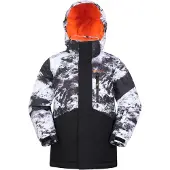 Mountain Warehouse Skidjacka Himalayan Abstract för barn/unga (Mörkgrå)