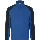 Mountain Warehouse Mens Ashbourne II Half Zip Fleece Top (Cobalt)