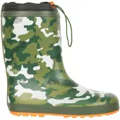 Mountain Warehouse Barn/Kids Camo Vinter Wellington Kängor (Khaki Grön)