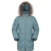 Mountain Warehouse Barn/Kids Galaxy Vattenavvisande Vadderad Jacka (Teal)