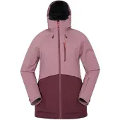 Mountain Warehouse Damers Alpine Vattentät Fodrad Skidjacka (Mörk Lila)