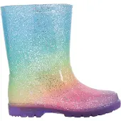 Mountain Warehouse Småbarn Splash Ljusupplysande Gummistövlar (Rosa)