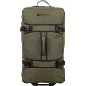 Mountain Warehouse Wander 100L 2 Wheeled Suitcase (Khaki Green)