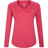 Dare 2b Kvinnor/Damer Discern långärmad T-shirt med lång ärm (Sorbet rosa)