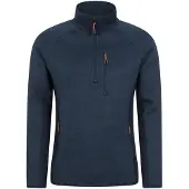Mountain Warehouse Mens Treston Fleece Top (Marin)