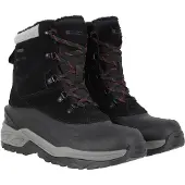 Mountain Warehouse Mens Snowdon Extreme Suede Snow Boots (Svart)