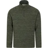 Mountain Warehouse Mens Snowdon II Fleece Top (Grön)