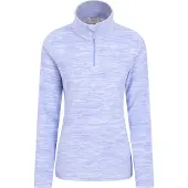 Mountain Warehouse Snowdon Melange Fleece Top (Lilac), dam/dam
