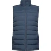 Mountain Warehouse Mens Seasons Fuskpäls Fodrad Vadderad Gilet (Marin)