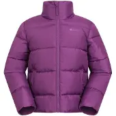 Mountain Warehouse Lottie vattenavvisande vadderad jacka för barn/ungdomar (lila)