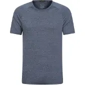Mountain Warehouse Herr Agra Randig IsoCool T-shirt (Marin)