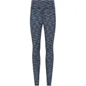 Mountain Warehouse Dam/Ladies Breathe & Balance Leggings med hög midja (mörkblå)