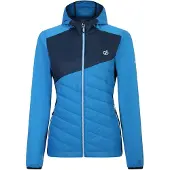 Dare 2b Womens/Ladies Ascending Hybrid Jacket (Swedish Blue/Moonlight Denim)