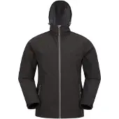 Mountain Warehouse Mens Exodus Vattentät Soft Shell Jacka (Svart)