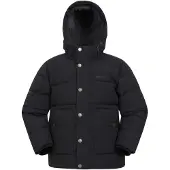 Mountain Warehouse Barn/ungdomar Manta Borg Fodrad Jacka (Svart)