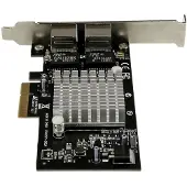 StarTech.com Startech Dual Port PCI Express (PCIe x4) Gigabit Ethernet Server Adapter - 2 Port Network Card - Intel i350 NIC - GbE Network Card (ST2000SPEXI) - Nätverksadapter - PCIe 2.1 x4 - Gigabit Ethernet x 2