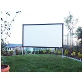 Elite Screens Yard Master 2 Series OMS100H2 - Projektionsskärm med ben - 100 (254 cm) - 16:9 - CineWhite - silver