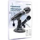 Gembird MIC-D-04 - Mikrofon - svart