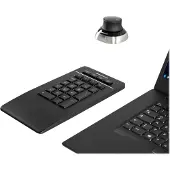3DConnexion Keyboard Numpad Pro - Tangentsats - trådlös - USB, 2.4 GHz, Bluetooth LE